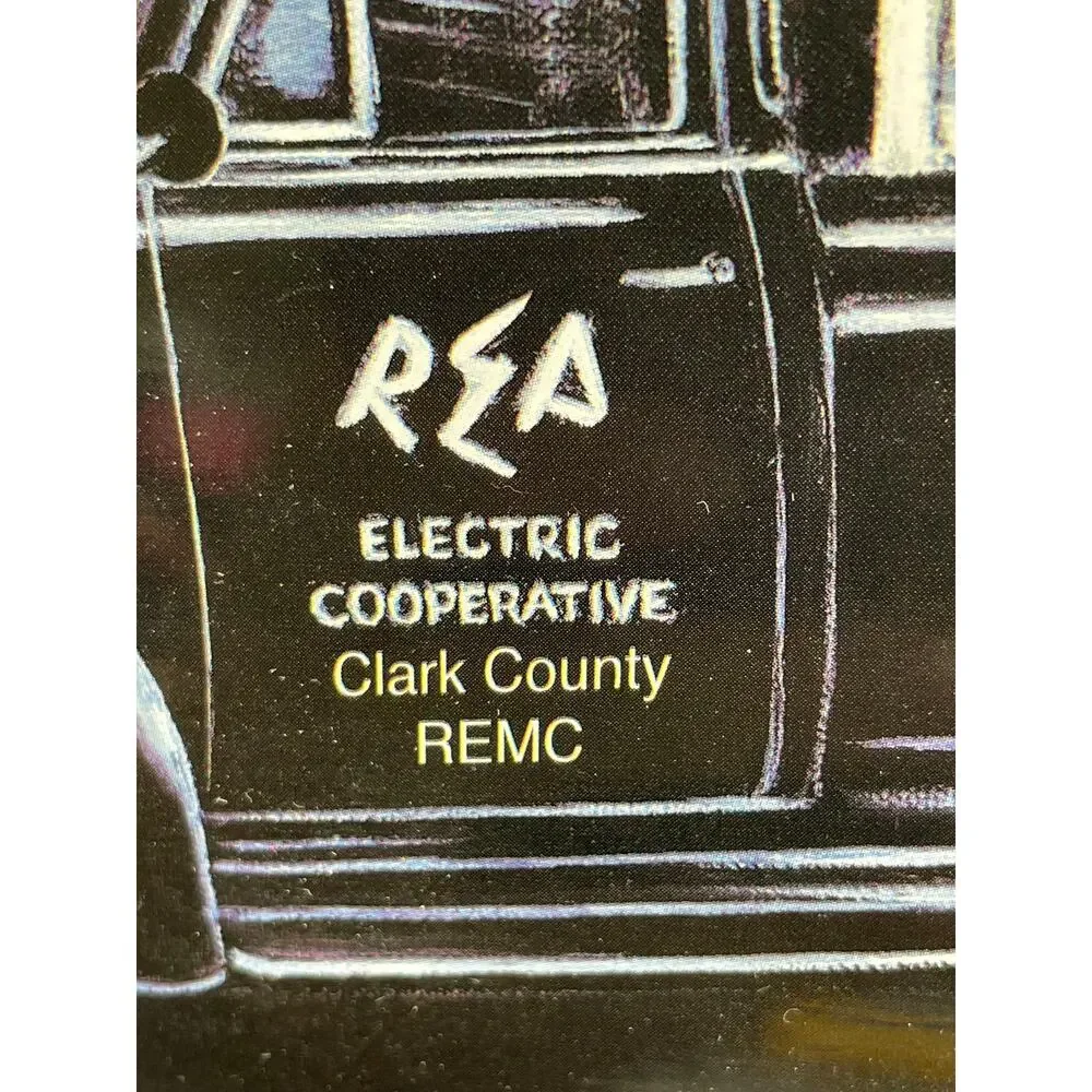 CocaCola Pamela Renfroe Clark County REMC Better‎ Day Tin Tray Indiana Signed